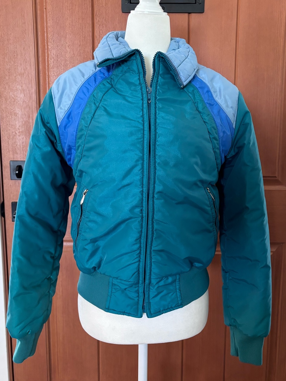 Vintage 80s Swing West Colorblock Ski Jacket